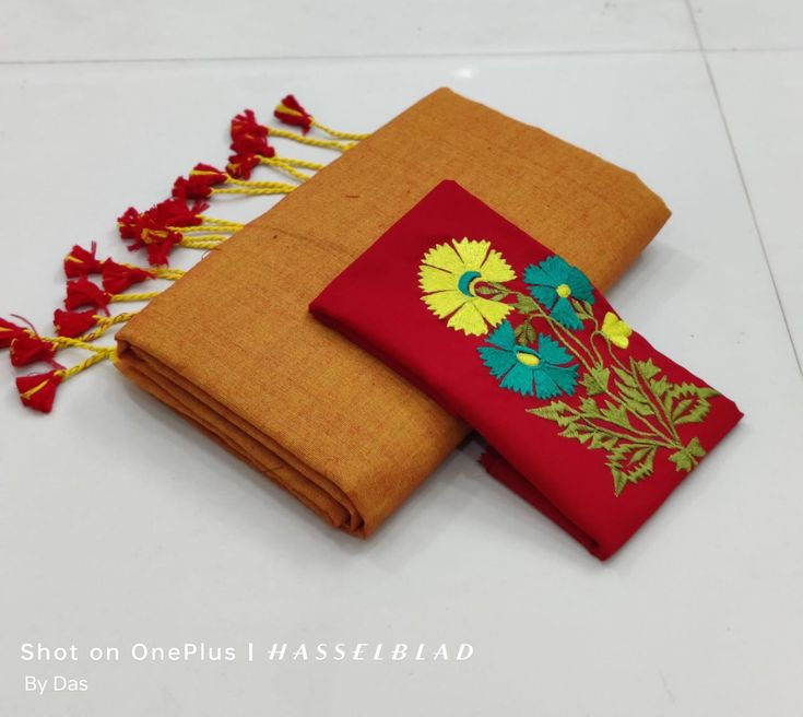Looking Fire Yellow Cotton Soft Silk Saree