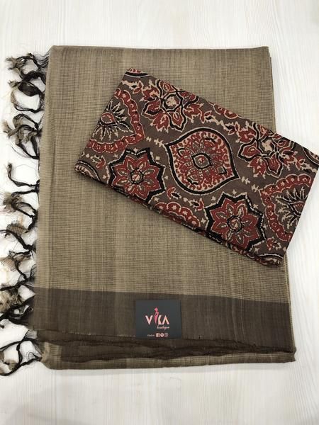 Gorgeous Designer Cotton Saree with Designer Blouse